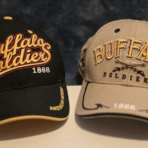 U. S. Army Buffalo Soldier Caps (Set of 2)